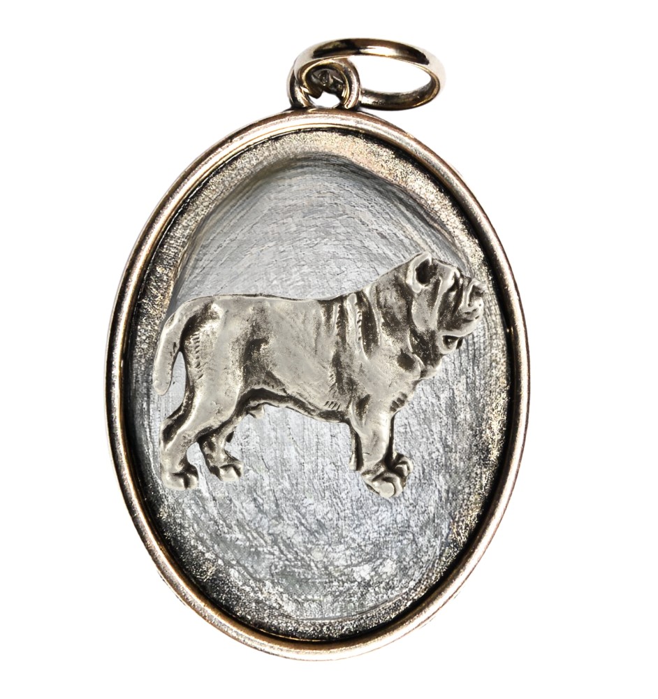 Neapolitan Mastiff, Mastino Napoletano I - necklace with a dog, pendant for a dog mom, unique jewelry from the Art-Dog brand