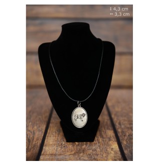 Neapolitan Mastiff, Mastino Napoletano I - necklace with a dog, pendant for a dog mom, unique jewelry from the Art-Dog brand