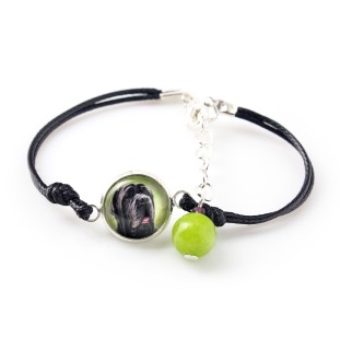 Neapolitan Mastiff, Mastino Napoletano - a set of jewelry in a box, necklace, earrings, bracelet, products from the Art-Dog brand