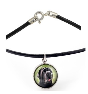 Mastino Napoletano, Neapolitanischer Mastiff - Halskette in einer Schachtel, elegante Verzierung, Anhänger der Marke Art-Dog