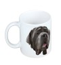 Mâtin napolitain, Mâtin de Naples, Napolitain - tasse avec une photo et un motif de chien géométrique Art-Dog