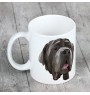 Mastino Napoletano, Neapolitanischer Mastiff - Becher mit einem Bild und dem Schriftzug geometrischer Hund Art-Dog