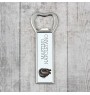 Neapolitan Mastiff, Mastino Napoletano - bottle opener with a picture and inscription for beer by Art-Dog