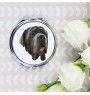 Neapolitan Mastiff, Mastino Napoletano - mirror with a geometric design and the brand name Art-Dog
