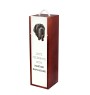 Neapolitan Mastiff, Mastino Napoletano - geometric box with a picture and inscription for wine by Art-Dog