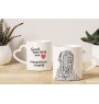Mâtin napolitain, Mâtin de Naples, Napolitain - tasse avec chien, une tasse adorable avec une anse en forme de cœur, un cadeau universel de la marque Art-Dog