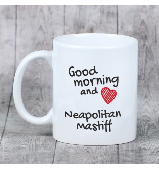 Mastino Napoletano, Neapolitanischer Mastiff - Tasse mit Hund, Tasse mit Bild, personalisiertes Geschenk der Marke Art-Dog