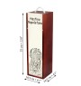 Neapolitan Mastiff, Mastino Napoletano - wine box with a dog, alcohol box with graphics, personalized gift box from the Art-Dog brand