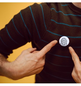 Newfoundland, Newfs, Newfies - pin with your dog, add your own photo, Art-Dog brand