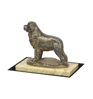 Newfoundland, Newfs, Newfies - dog figurine, dog silhouette figurine, trophy for Art-Dog dog show exhibition