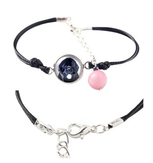 Chien de Terre-neuve, retriever de Terre-Neuve - bracelet dans une boîte avec votre photo, bijoux féminins, cadeau parfait de la marque Art-Dog