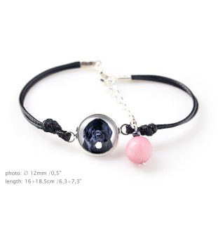 Newfoundland, Newfs, Newfies - bracelet in a box with your photo, feminine jewelry, perfect gift from Art-Dog brand