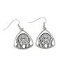 Newfoundland, Newfs, Newfies - dog earrings, hanging earrings with a picture, personalized jewelry with Art-Dog brand print