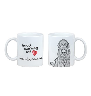 Chien de Terre-neuve, retriever de Terre-Neuve - tasse avec chien, tasse avec photo, cadeau personnalisé de la marque Art-Dog