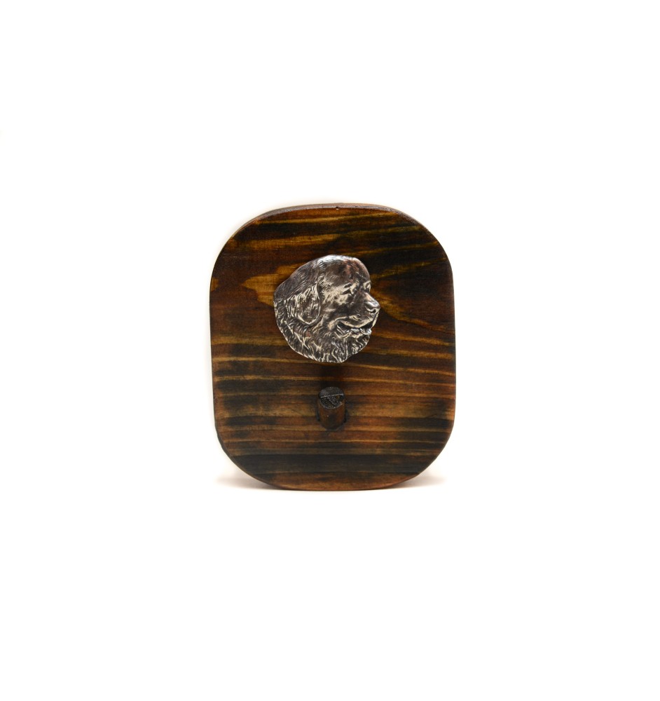 Nowofundland wieszak drewniany pojedynczy Art-Dog