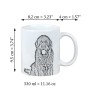 Chien de Terre-neuve, retriever de Terre-Neuve - tasse avec chien, une tasse joyeuse pour les amoureux des chiens, un cadeau personnalisé de la marque Art-Dog