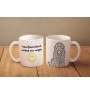 Neufundländer, Newfoundland - Tasse mit Hund, fröhliche Tasse für Hundeliebhaber, personalisiertes Geschenk der Marke Art-Dog