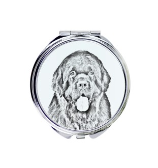 Nowofundland lusterko ze zdjęciem psa Art-Dog