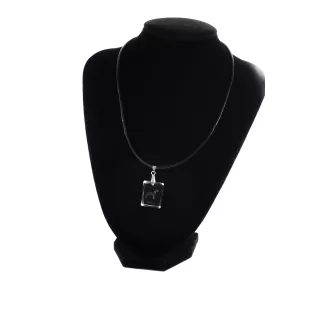 Bull Terrier - Pendentif chien en cristal, collier photo, bijoux uniques par Art-Dog