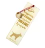 Bull Terrier, Bully - dog bookmark, personalized bookmark, dog gadget for Art-Dog brand readers