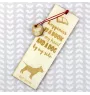 Bull Terrier - marque-page pour livre avec chien, marque-page personnalisé, accessoire canin pour les lecteurs de la marque Art-Dog
