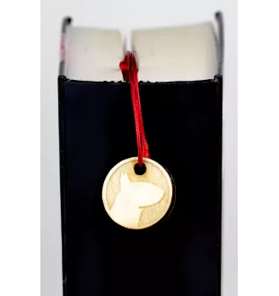 Bull Terrier - marque-page pour livre avec chien, marque-page personnalisé, accessoire canin pour les lecteurs de la marque Art-Dog