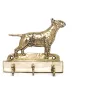 Bull Terrier, Bullterrier - Schlüsselhalter mit Hund, Messinggriff für Hundezubehör, elegante Dekoration für den Flur der Marke Art-Dog