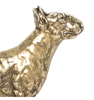 Bull Terrier, Bullterrier - Schlüsselhalter mit Hund, Messinggriff für Hundezubehör, elegante Dekoration für den Flur der Marke Art-Dog