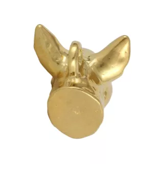 Bull Terrier, Bully I - keychain and necklace with a dog in a box, high-quality gold-plated product, Art-Dog brand