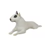 Bull Terrier - figurine peinte, statue, sculpture, réalisée par l'artiste, marque Art-Dog