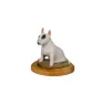 Bull Terrier I - figurine peinte, statue, sculpture, réalisée par l'artiste, marque Art-Dog