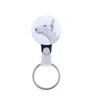 Bull Terrier, Bullterrier - Schlüsselanhänger mit dem Bild eines Hundes, Anhänger mit dem eigenen Grafikdesign der Marke Art-Dog