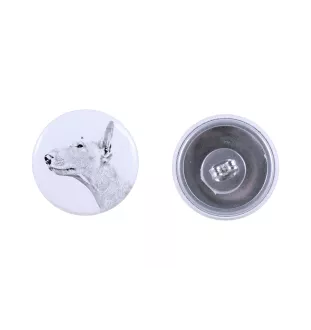 Bull Terrier, Bully - unique dog earrings, your pet on a keychain, Art-Dog's own brand