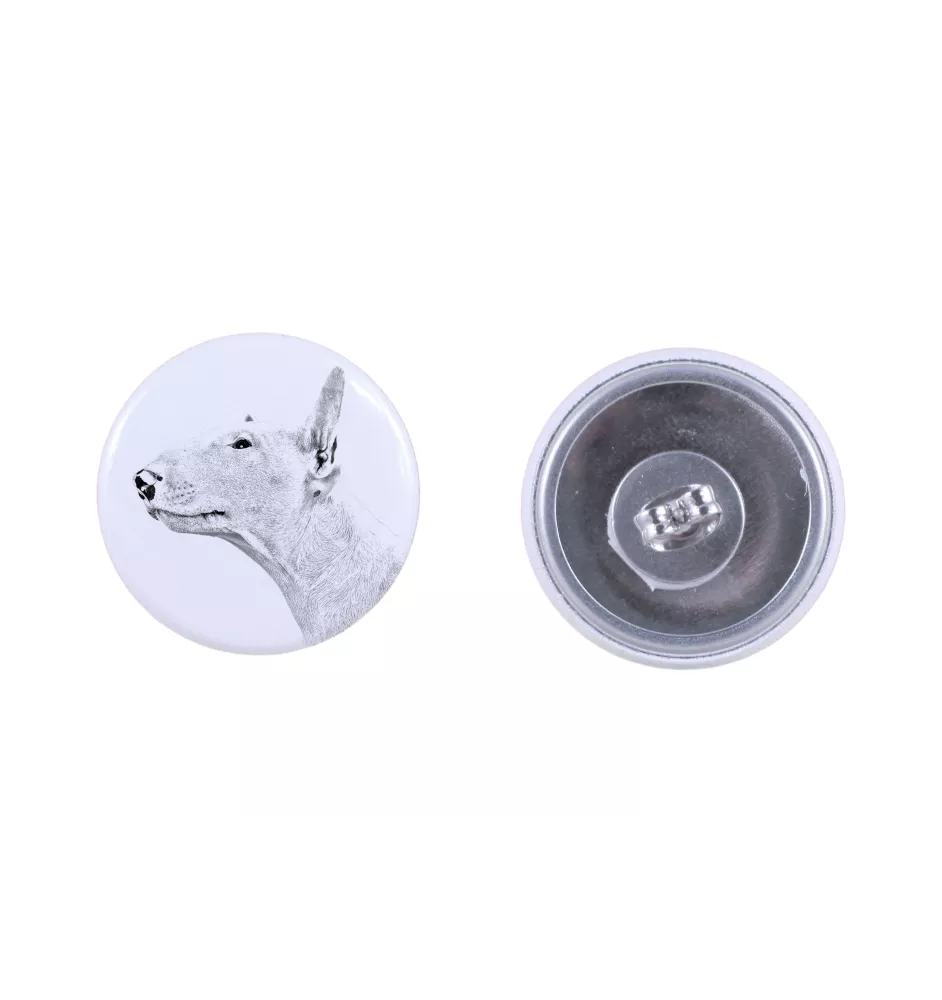 Bull Terrier, Bully - unique dog earrings, your pet on a keychain, Art-Dog's own brand