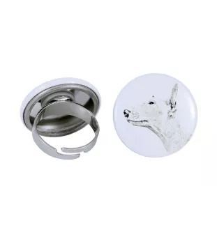 Bull Terrier - bijoux pour femmes avec l'image d'un chien, produit fait à la main, possibilité d'ajouter sa propre photo, marque Art-Dog