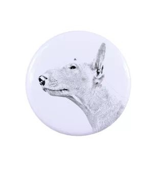 Bulterier pierścionek z psem mały Art-Dog