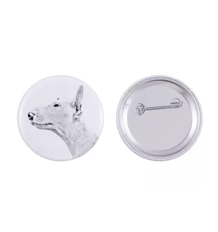 Bull Terrier, Bullterrier - Anstecknadel mit Ihrem Hund, fügen Sie Ihr eigenes Foto hinzu, Marke Art-Dog