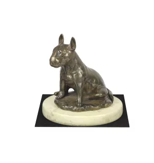 Bull Terrier, Bully III - dog figurine, dog silhouette figurine, trophy for Art-Dog dog show exhibition