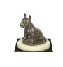 Bull Terrier, Bullterrier III - Hundestatue, Hundesilhouettefigur, Trophäe für die Hundeausstellung der Marke Art-Dog