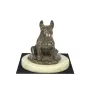 Bull Terrier, Bully III - dog figurine, dog silhouette figurine, trophy for Art-Dog dog show exhibition