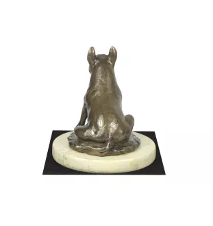 Bull Terrier, Bully III - dog figurine, dog silhouette figurine, trophy for Art-Dog dog show exhibition