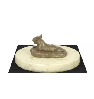 Bull Terrier, Bully I - dog figurine, dog silhouette figurine, trophy for Art-Dog dog show exhibition