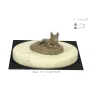 Bull Terrier, Bully I - dog figurine, dog silhouette figurine, trophy for Art-Dog dog show exhibition