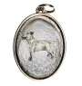 Bull Terrier, Bullterrier I - Halskette mit Hund, Anhänger für Hundemama, einzigartiger Schmuck der Marke Art-Dog