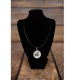 Bull Terrier, Bully II - necklace with a dog, pendant for a dog mom, unique jewelry from the Art-Dog brand