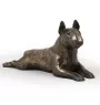 Bull Terrier IV - statuette de chien, figurine sur un socle blanc, trophée pour exposition de chiens de la marque Art-Dog