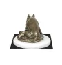 Bull Terrier, Bully II - dog figurine, figure on a white base, trophy for Art-Dog dog show exhibition