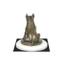 Bull Terrier, Bully III - dog figurine, figure on a white base, trophy for Art-Dog dog show exhibition