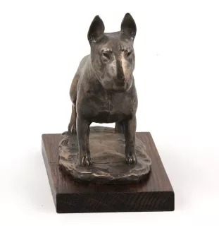 Bulterier statuetka na piaskowym kamieniu Art-Dog