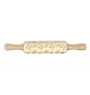 Bull Terrier, Bully - small rolling pin with a dog, patterned dough roller, gadget for ceramicists from the Art-Dog brand